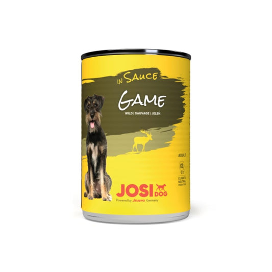 Juicy Wet Food For Adult Dogs Venison In Sauce 415g