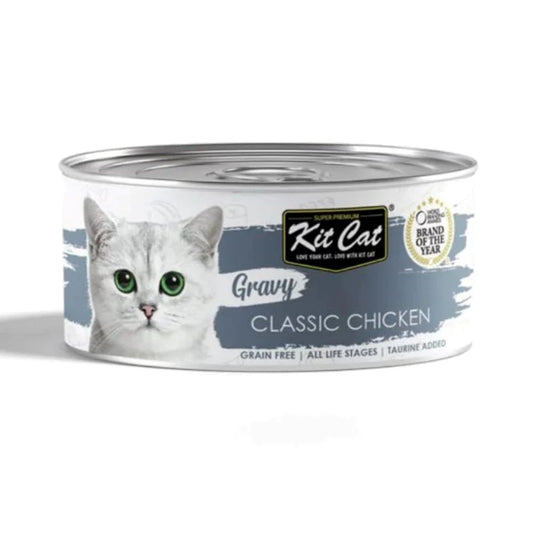 KitCat cat wet food gravy classic chicken 70 g