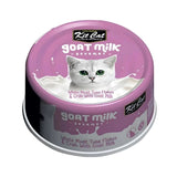 KitCat Wet Food with White Meat Tuna & Crab with Goat Milk 70 g