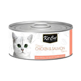 Kit Cat wet food deboned chicken and salmon 80 g