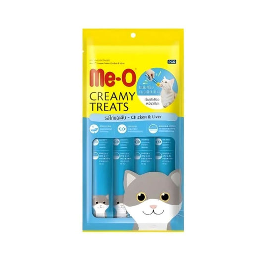 Meo Creamy Cat Treats, Chicken & Liver 15 g