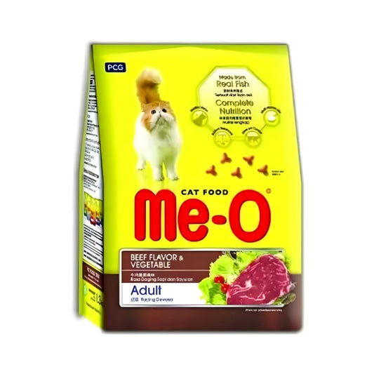 Meo Dry Cat Food with Beef & Vegetables