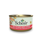 Schesir Wet Cat Food, Chicken Mango Green Beans Beef 84g