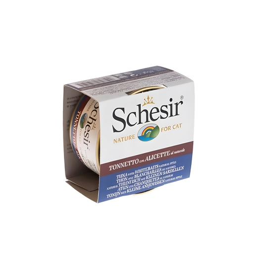 Schesir wet cat food tuna and anchovies 85g