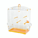 Canita transparent bird cage, large size, orange color