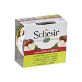 Schesir wet dog food chicken and apple 150g