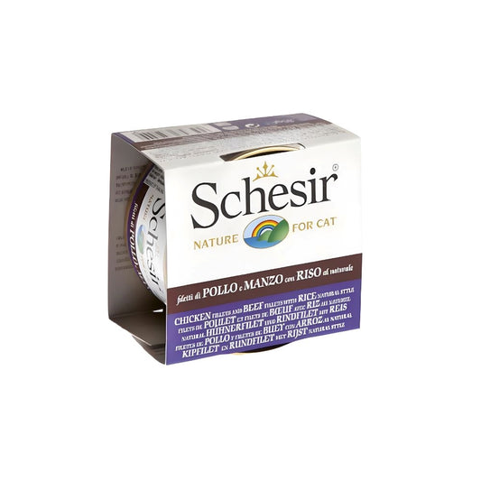 Schesir Wet Cat Food Chicken and Beef 85 g