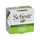 Schesir Chicken strips wet food for adult dogs 150g