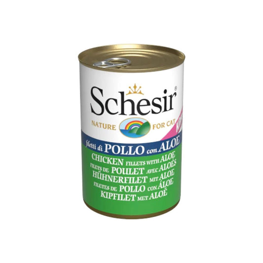 Schesir Wet Kitten Food, Chicken With Aloe Vera 140 g