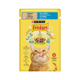 Purina Friskies Cat Wet Food, Salmon In Gravy 85 g