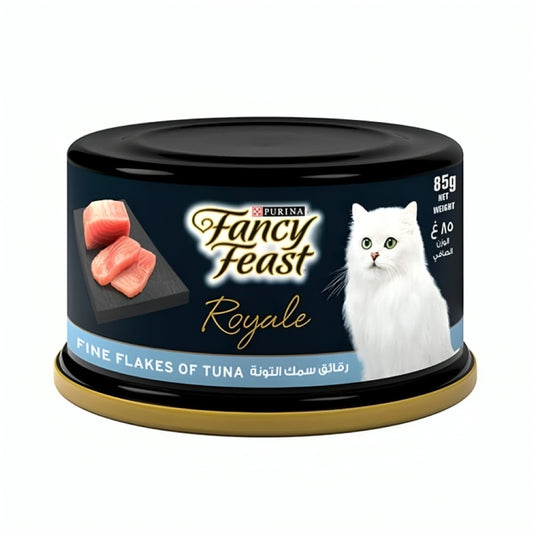 Purina Fancy Feast Royal Wet Cat Food, Fine Flakes of Tuna 85 g