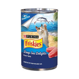 Purina Friskies Wet Food For Adult Cats With Sardine And Red Meat Tuna Flavor 400 G