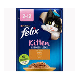 Purina Felix Kitten Wet Food Chicken in Jelly 85 g