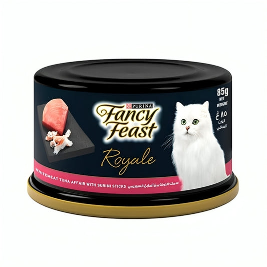 Purina Fancy Feast Royal Wet Cat Food, Tuna with surimi fingers 85 g