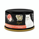 Purina Fancy Feast Royal Wet Cat Food, Tuna and red snapper with prawns 85 g