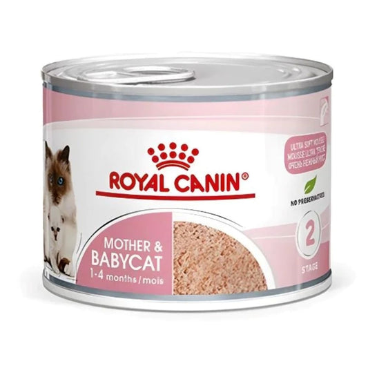 Royal Canin wet food for cats, Babycat and mother 195g