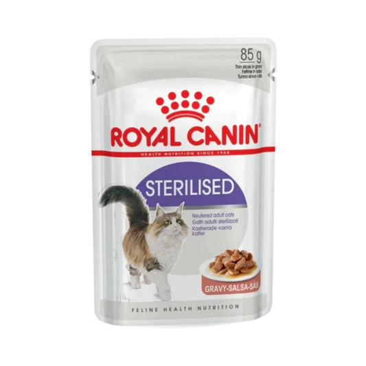 Royal Canin wet food thin slices in gravy for sterilized cats 85 g