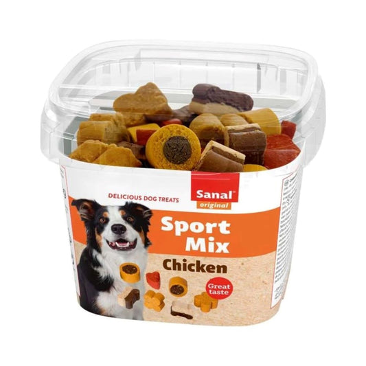 Sanal treats sport mix beef and chicken 100g