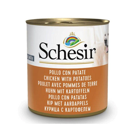 Schesir Adult Dog Wet Food Chicken with Potato 285 g