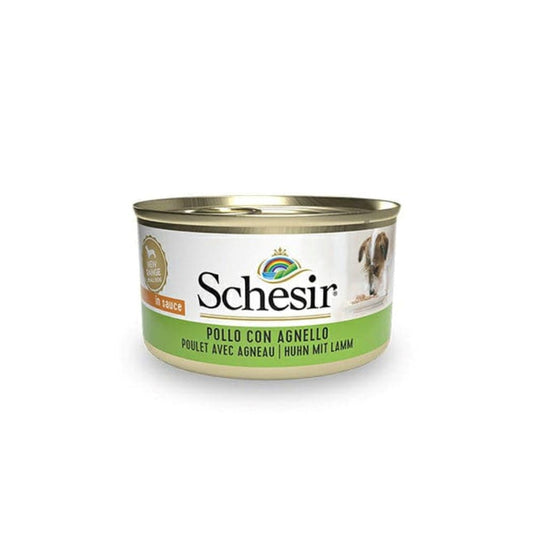 Schesir wet dog food chicken and lamb 84 g