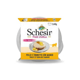 Schesir wet cat food with Chicken and tuna with mango 40 g