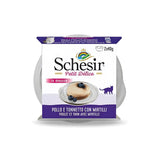 Schesir wet cat food with Chicken and tuna with berries 40 g