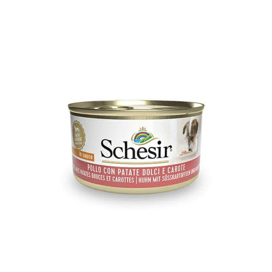 Schesir wet dog food chicken and carrot 84 g