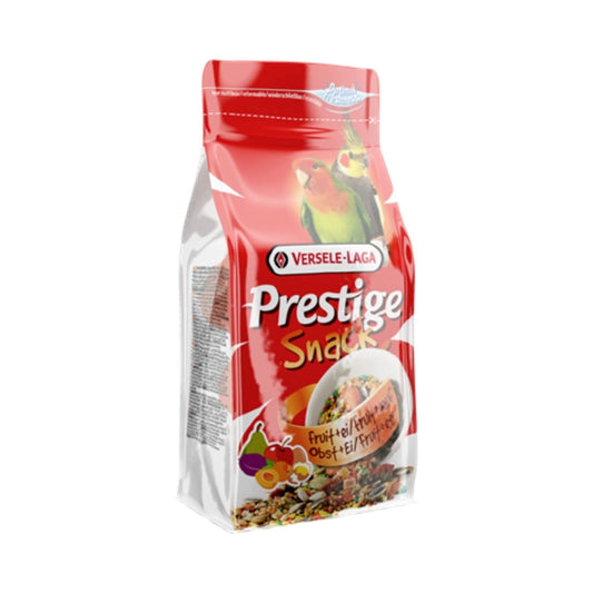 Versele Laga Prestige Snack of grains and seeds with fruits and eggs for large parakeets 125 g