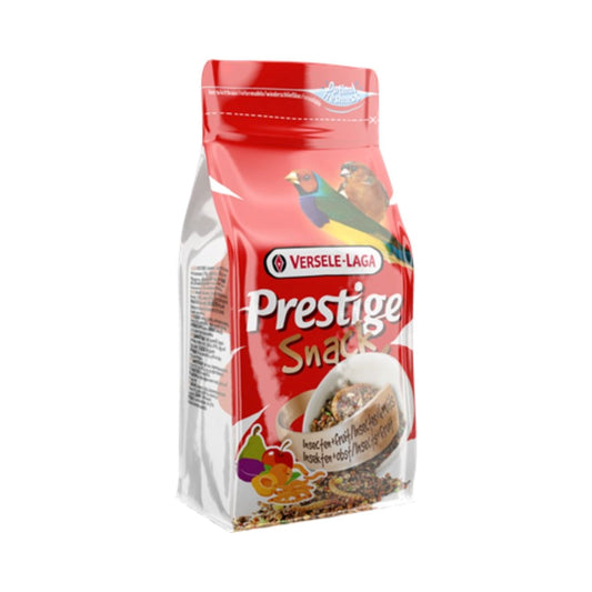 Versele Laga Prestige Snack of grains and seeds with fruits and eggs for zebra and goldfinch 125 g