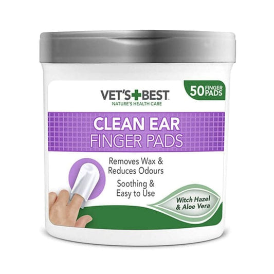 Vet's Best Wipes for cats and dogs to clean the ears 50 tablets