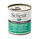 Schesir wet dog food chicken and spinate 285g