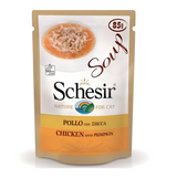 Schesir Wet Food Chicken & Pumpkin Soup for Adult Cats 85g