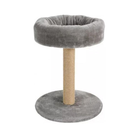 Zolux Cat scratcher with pole and bed, gray color 45 * 35 cm