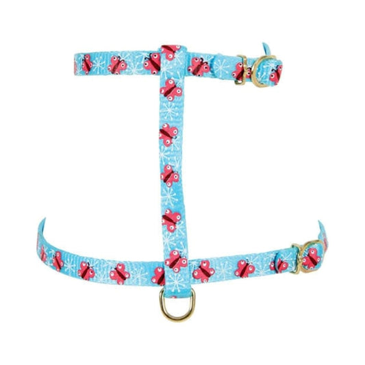 Zolux Nylon Harness For Cats Butterfly Blue