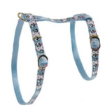 Zolux Nylon Harness For Cats Pink and Blue Heart 10 mm