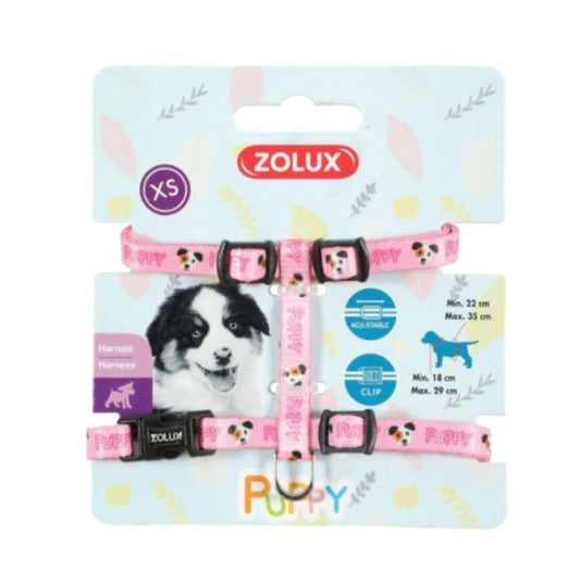 Zolux Adjustable Nylon Harness for Small Dogs, Various Colors