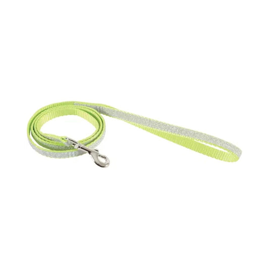 Zolux Leash, Shiny Nylon - Green