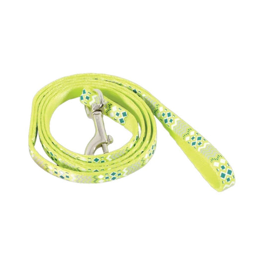 Zolux Leash, decorated Nylon - Green