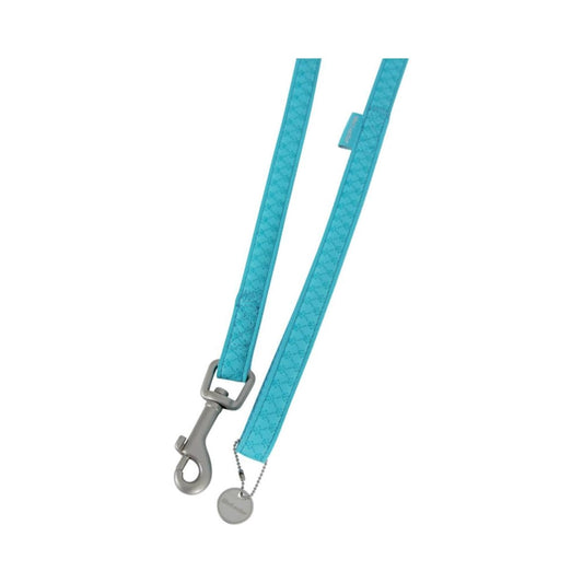 Zolux Tarpaulin Leather Dog Harness 1.2m - 15mm Turquoise