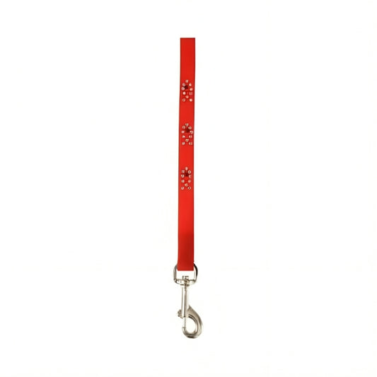 Zolux Red Cat Leash with Diamonds