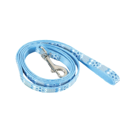 Zolux Blue Nylon Decorated Leash