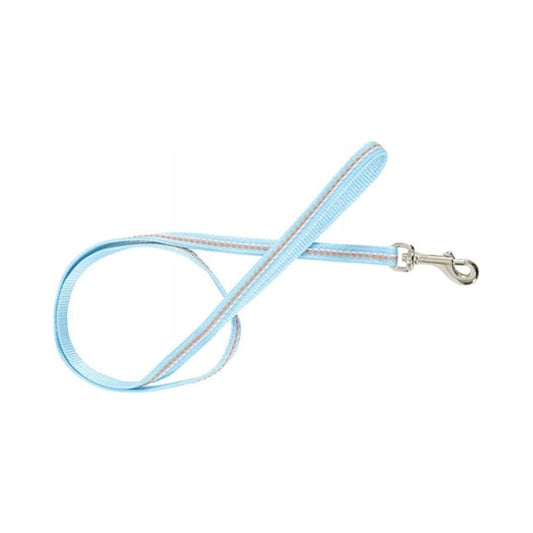 Zolux Colored Nylon Double Line Leash - Blue