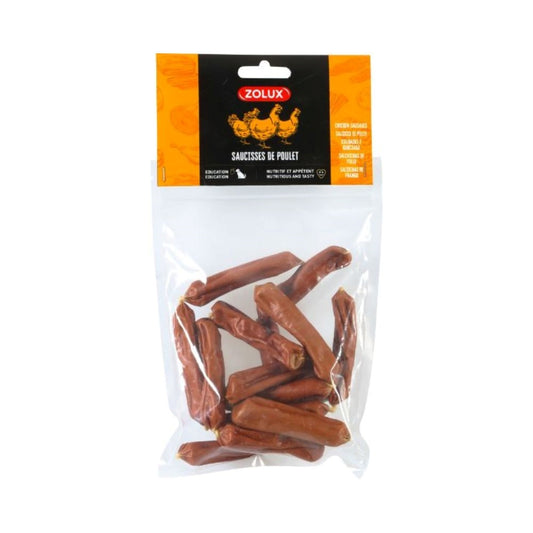 Zolux Snack Chicken Flavored Sausage for Dogs 100g