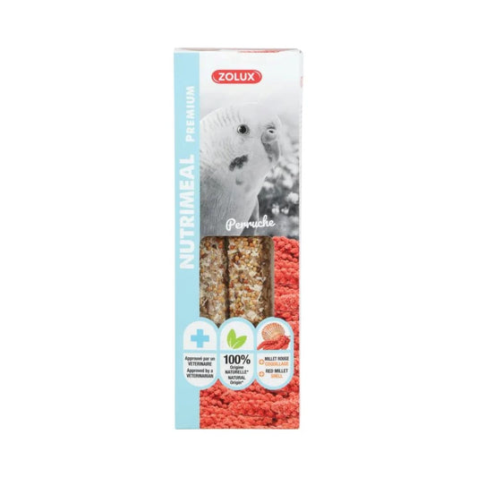 Zolux Treats for budgies and parakeets with red millet flavor 110g