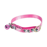 Zolux Nylon Catty Pink Collar with Bell