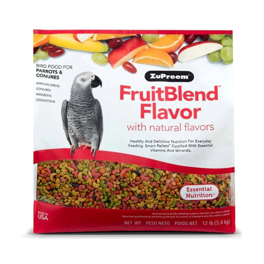 ZuPreem FruitBlend Flavor, Parrots and Conures Food 