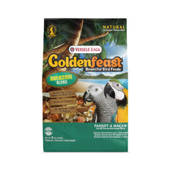 Versel Laqa Golden Feast complete food for parrots, macaws and large birds