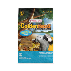 Versel Laqa Golden Feast complete food for parrots, macaws and large birds