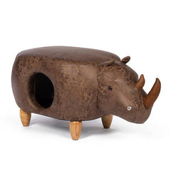 كيتي باور باوز بيت للقطط شكل وحيد القرن لون رمادي | متجر باندا.