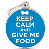 قلادة Keep Calm and Give Me Food | متجر باندا.